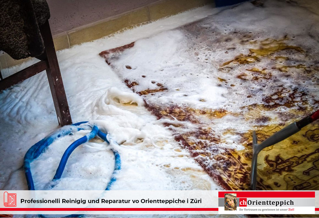 Professionelli Reinigig und Reparatur vo Orientteppiche i Züri – Mit CHOrientteppich sicher und sauber