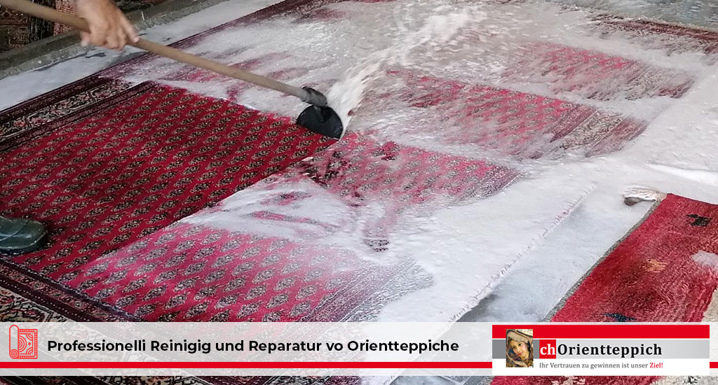 Professionelli Reinigig und Reparatur vo Orientteppiche i Züri – Mit CHOrientteppich sicher und sauber 5 Orientteppich Reinigig
