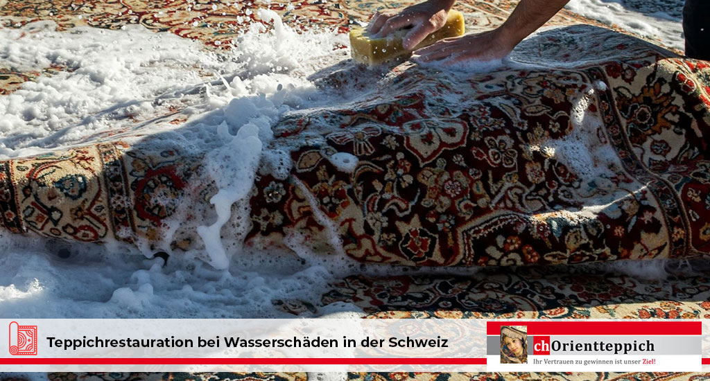 Teppichrestauration bei Wasserschäden in der Schweiz