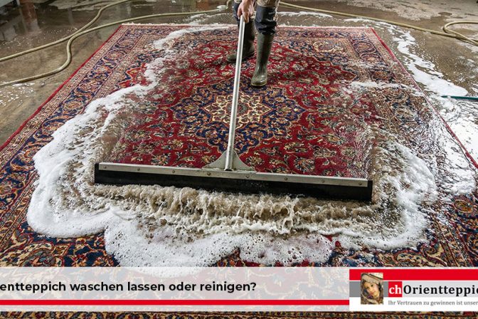 Orientteppich waschen lassen oder reinigen?