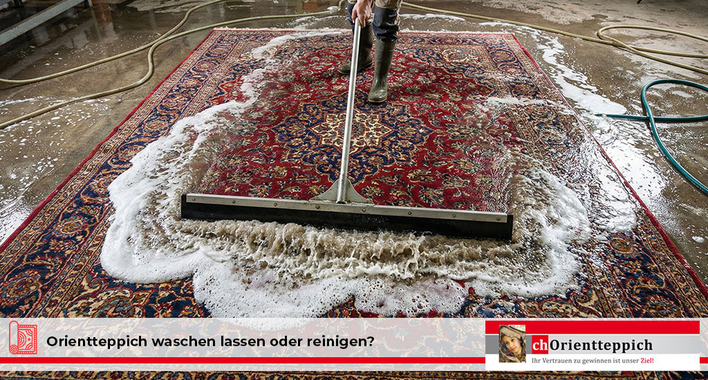 Orientteppich waschen lassen oder reinigen?