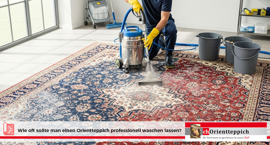 Wie oft sollte man einen Orientteppich professionell waschen lassen? 5 Teppich waschen lassen