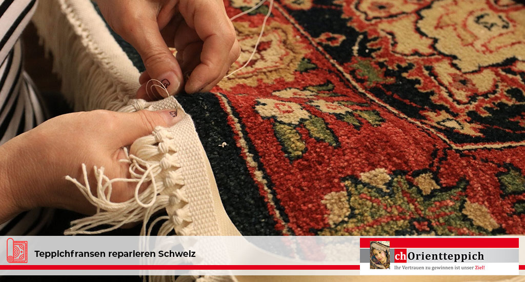 Teppichfransen reparieren Schweiz